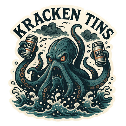 LIMITED EDITION Kracken Tins Sticker
