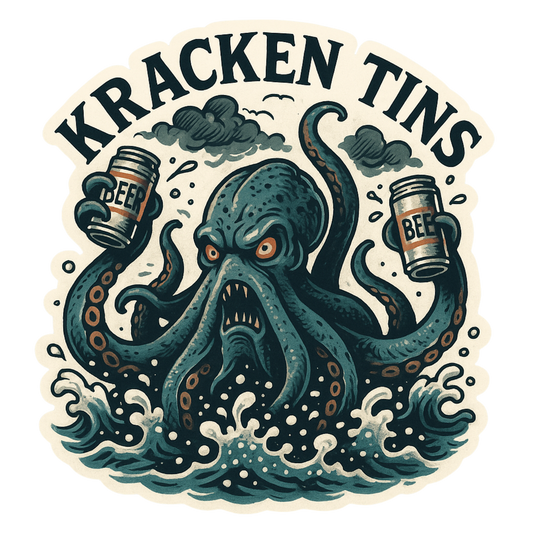 LIMITED EDITION Kracken Tins Sticker