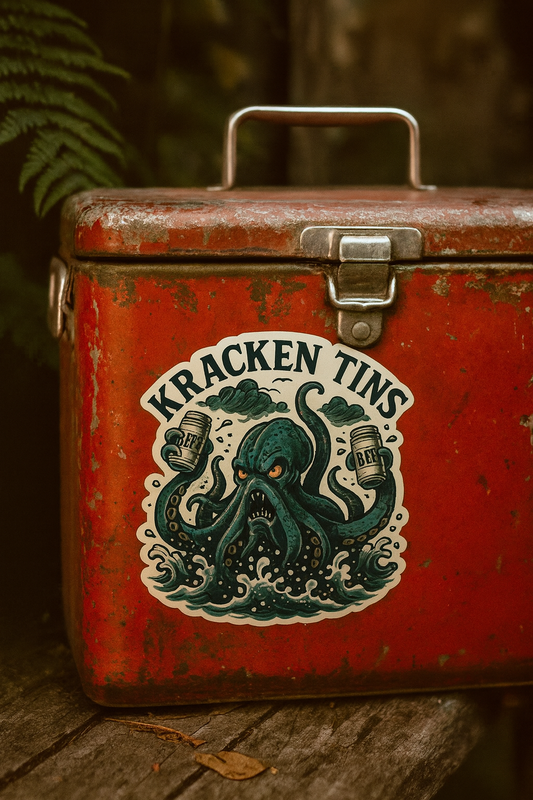 LIMITED EDITION Kracken Tins Sticker